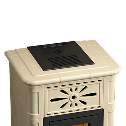 Soba pe peleti Maria 5-13.8 kw Crem - cahle teracota