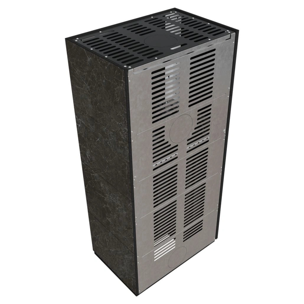 Flotek BOX 8 kW NATURALI NERO GRECO Sticla Stanga - cuarz sinterizat