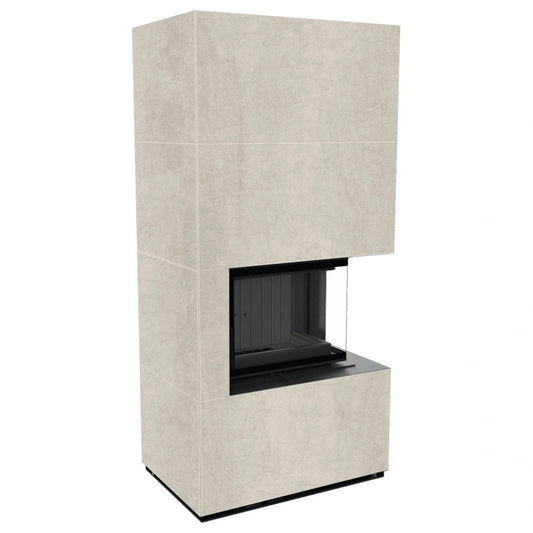 Flotek BOX 8 kW SAVOIA PERLA Sticlă Dreapta - Samota Neagra