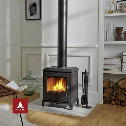 Soba fonta Sedan + Vermiculita S 5-7.5kW - Antracit