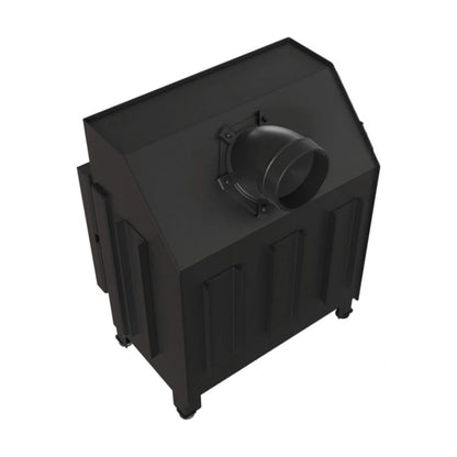 Focar Z-ECO 9.9 kW Sticla stanga - Samota neagra