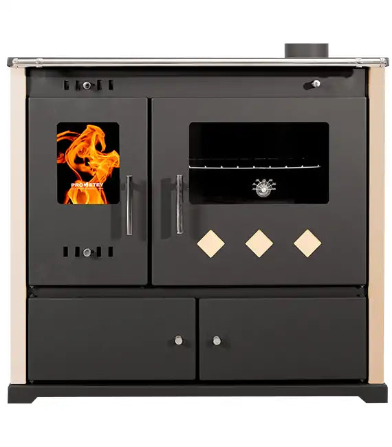 Sobă de gătit Prometey Praktik Lux Fontă 9,4 kW