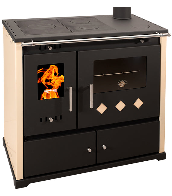 Sobă de gătit Prometey Praktik Lux Fontă 9,4 kW