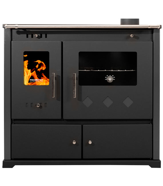 Sobă de gătit Prometey Praktik Lux Fontă 9,4 kW