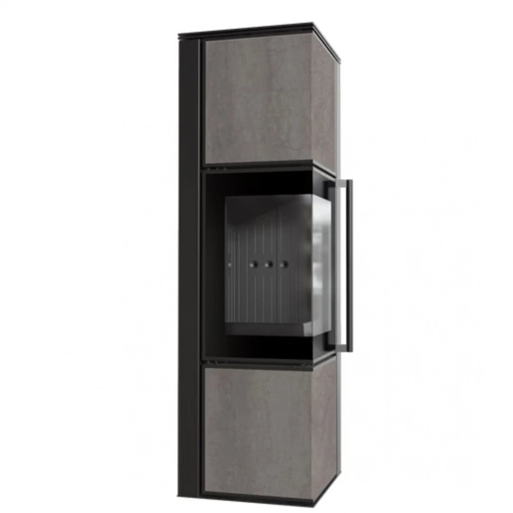 Soba Tora M 8-11kW SAVOIA GRIGIA - Samota Neagra