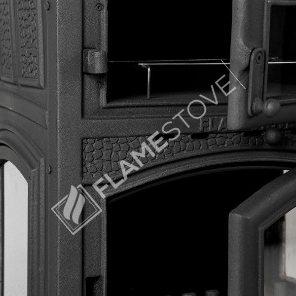 Șemineu Majestic Sirius FS-011: 18.21 kW, 3 Cuptoare, Sticlă Schott Robax, Eficiență Maximă