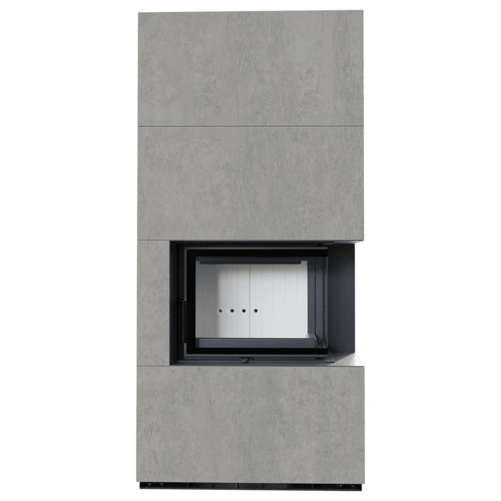 Flotek BOX 8 kW CEMENTO GRIGIO Sticla Dreapta - cuarz sinterizat