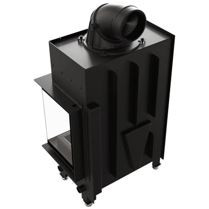 FLOTEK S 8kW Sticla Dreapta fara stalp - Samota Neagra
