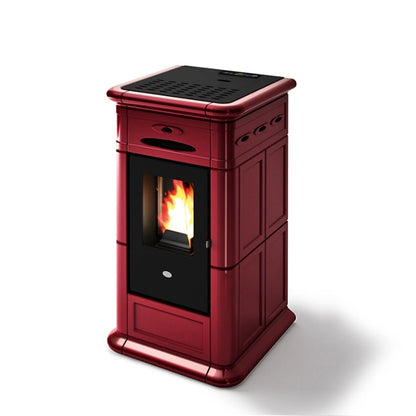 SOBA PE PELETI ALINA 2.5-9.5 KW - RUBIN - CAHLE TERACOTA