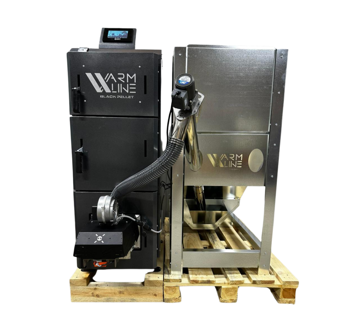 Centrală WARMLINE BLACK PELLET 30 kW