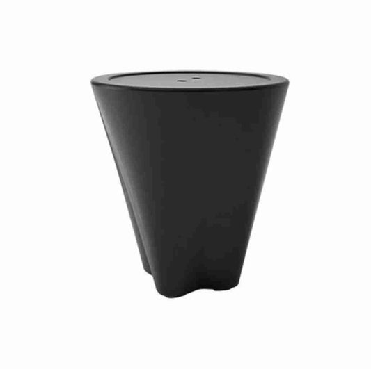 Rezervor plastic pentru peleți - 30kg - Negru