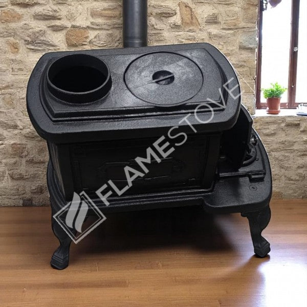 FS-059 - Sobă din Fontă Franceză, Cazan de Căldură Nostalgic