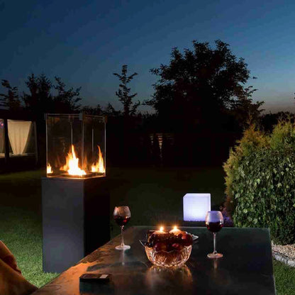 Patio Negru Manual S - Incalzitor pe gaz