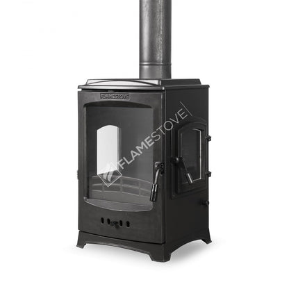 Soba Lodi Flame FS-202YK - 5 kW, Clasa A, Combustie Dublă, Geam Triplu Schott Robax
