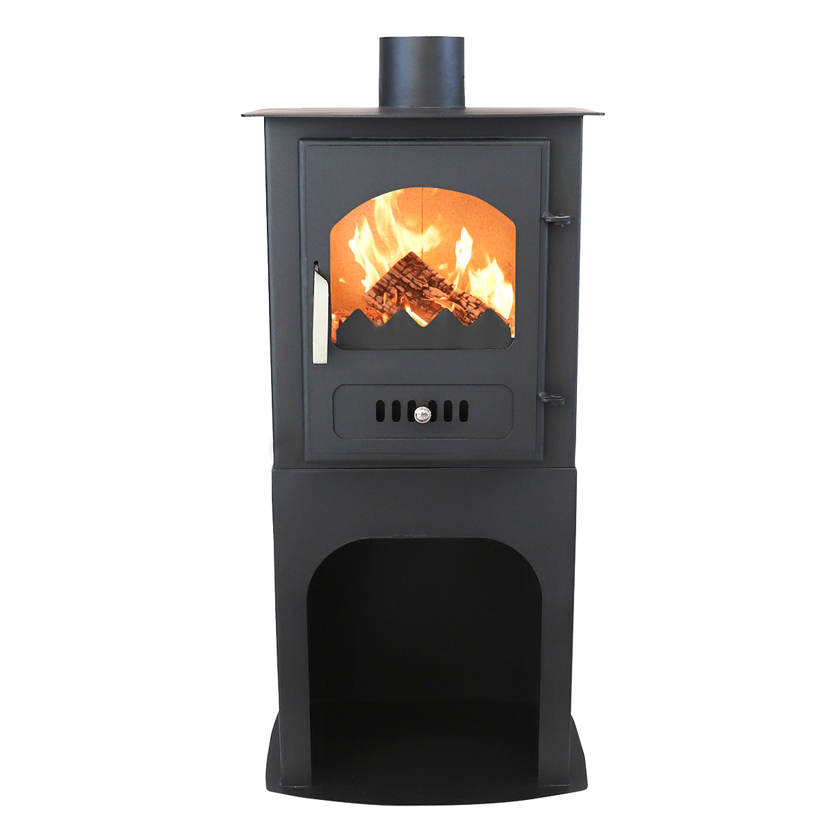 Șemineu pe lemne Verso 1 STAND – 7,5 kW