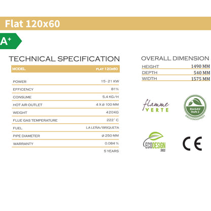 FLAT 120 X 60