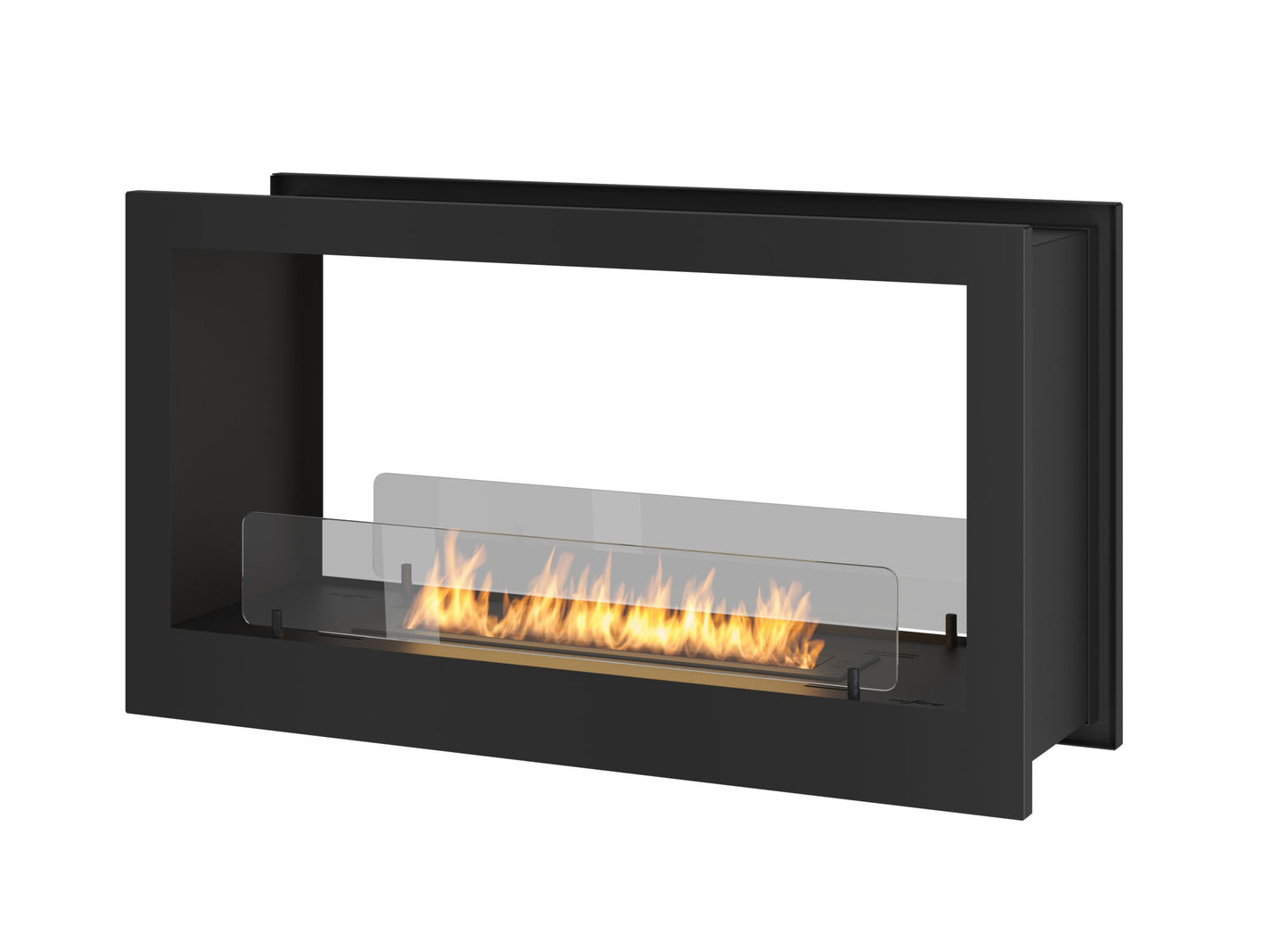 Șemineu cu bioetanol Infire 2 Side 900 Rezervor 1L