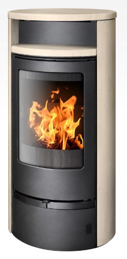ABX POLAR 5 LITINA - cream vč. horní desky, černý plech