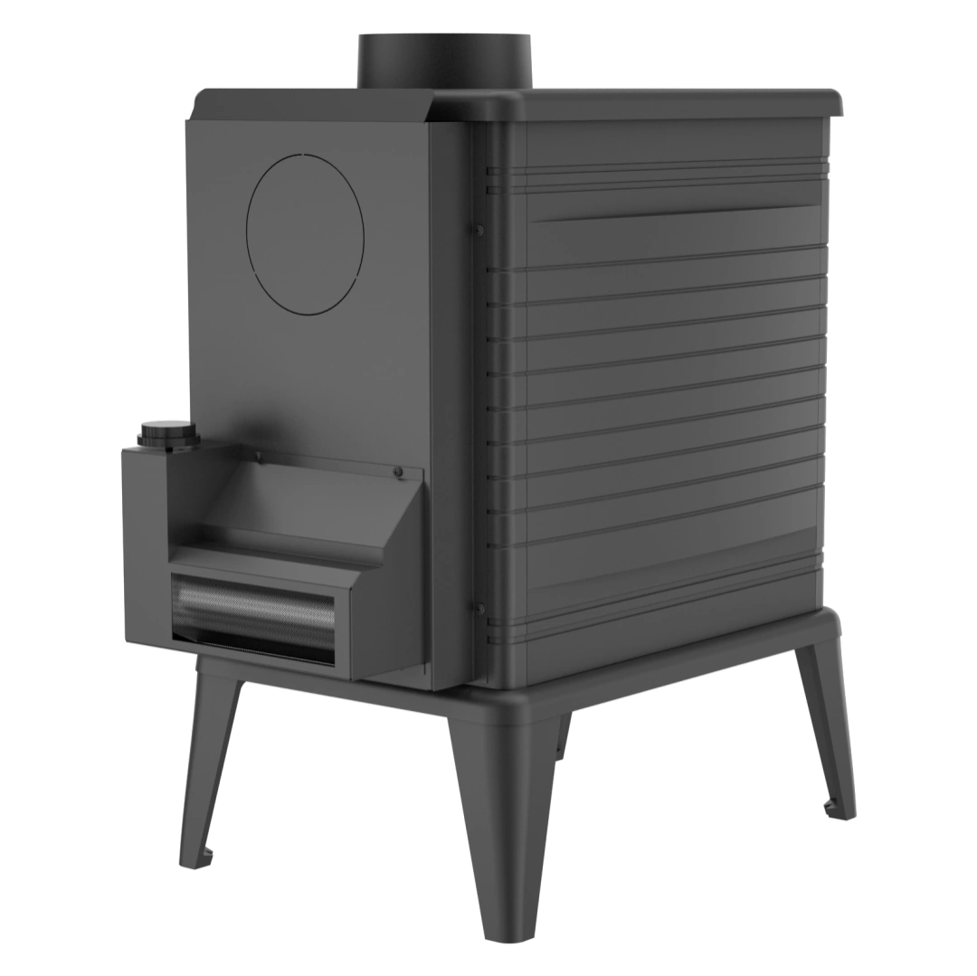 Soba K10 / 10-13kw cu Ventilator Turbo, plita gatit