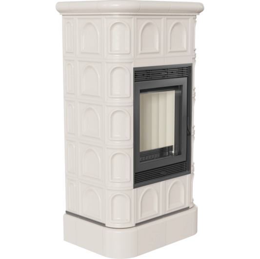 BK 8-11KW - Cahle Crem - șemineu asamblat
