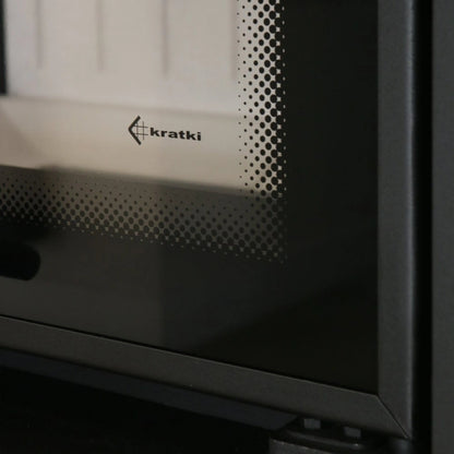 Focar semineu n140 sticla dreapta deschidere verticala samota neagra