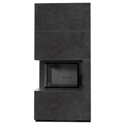 Flotek BOX 8 kW FOKOS GRAFITE Sticla Stanga - Samota Neagra