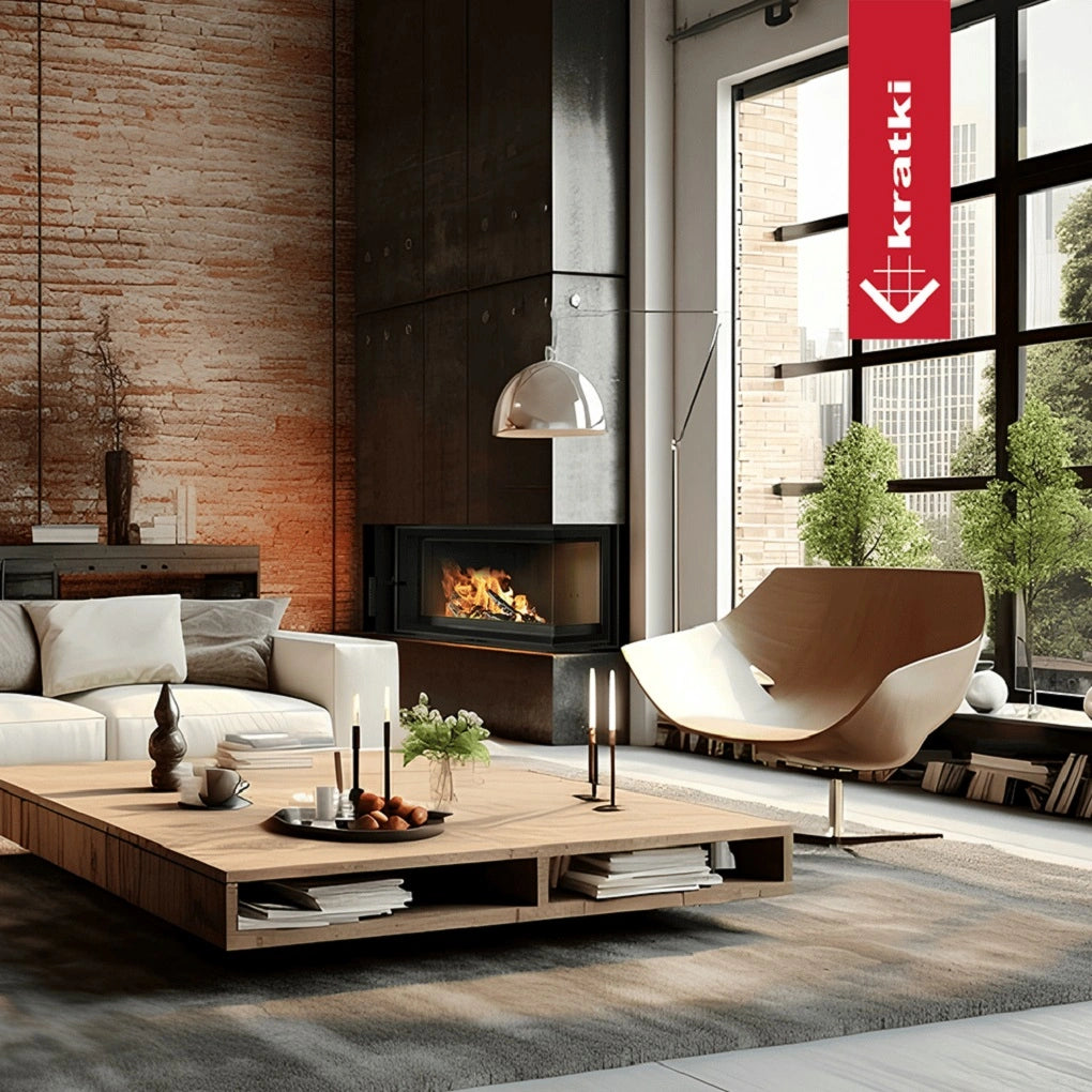 FLOTEK S 8kW Sticla Dreapta fara stalp - Samota Neagra