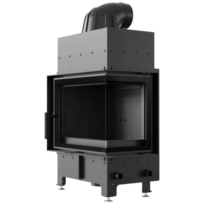 FLOTEK S 8kW Sticla Dreapta fara stalp - Samota Neagra