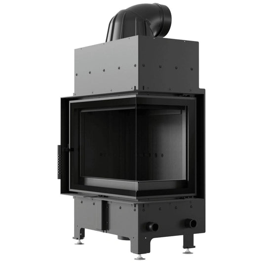 FLOTEK S 8kW Sticlă Dreapta fără stalp - Samota Neagra