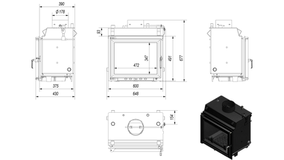 M120 TIP CENTRALA - 8kw