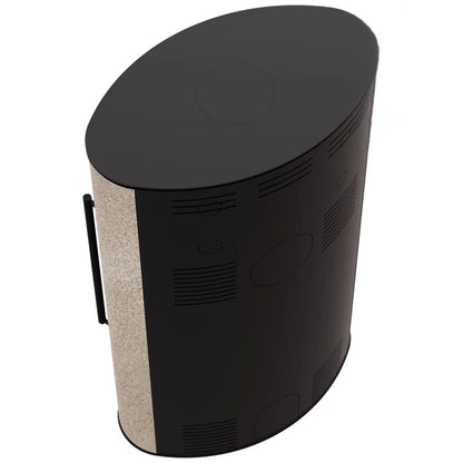 Soba Bjorn High 7kW ceramica Gold Satin cu capac otel