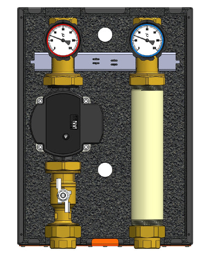 Termojet GP-47L DN1 Direct Pump Group for Heating Systems