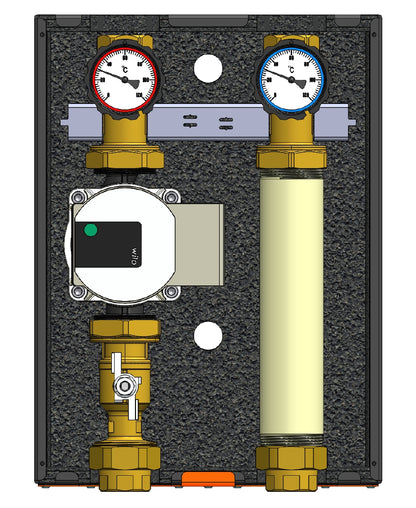 Termojet GP-47L DN1 Direct Pump Group for Heating Systems