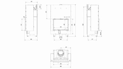 MBZ130 Deschidere Verticala