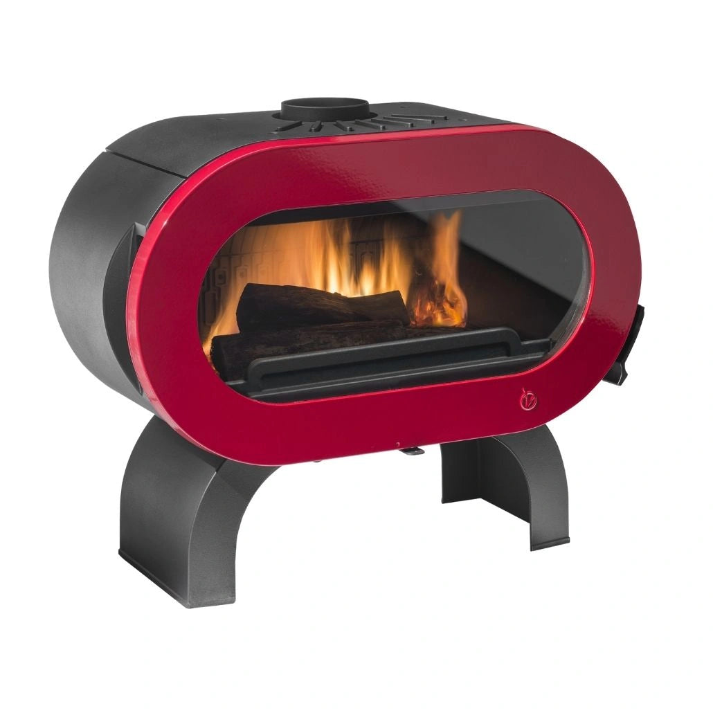 Soba fonta Fifty Arche 175 kg, 10-15kW - Rosu
