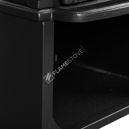 Șemineu pe lemne FS-14YKST Ultra Sirius din fontă cu rezervor, certificat CE