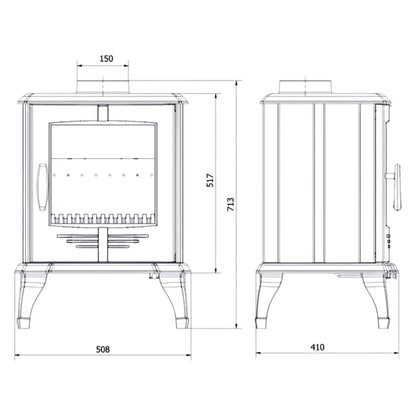 Sobă KAWMET P8 (7,9 kW) ECO
