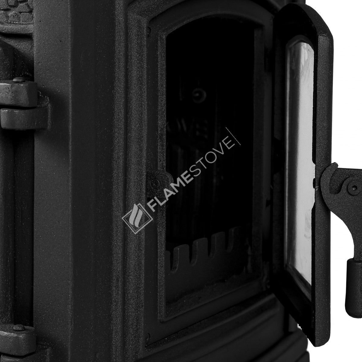 Sobă Ultra Sirius FS-014YK cu Ușă Laterală din Fontă - Eficiență și Eleganță