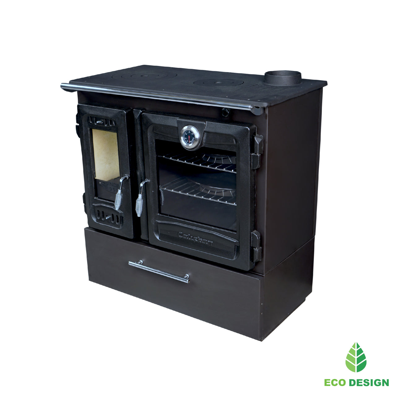 216-BOX Soba de Gătit Gourmet din Cărămidă - Putere 8.45 kW, Cuptor Dublu, Rezistentă la Căldură