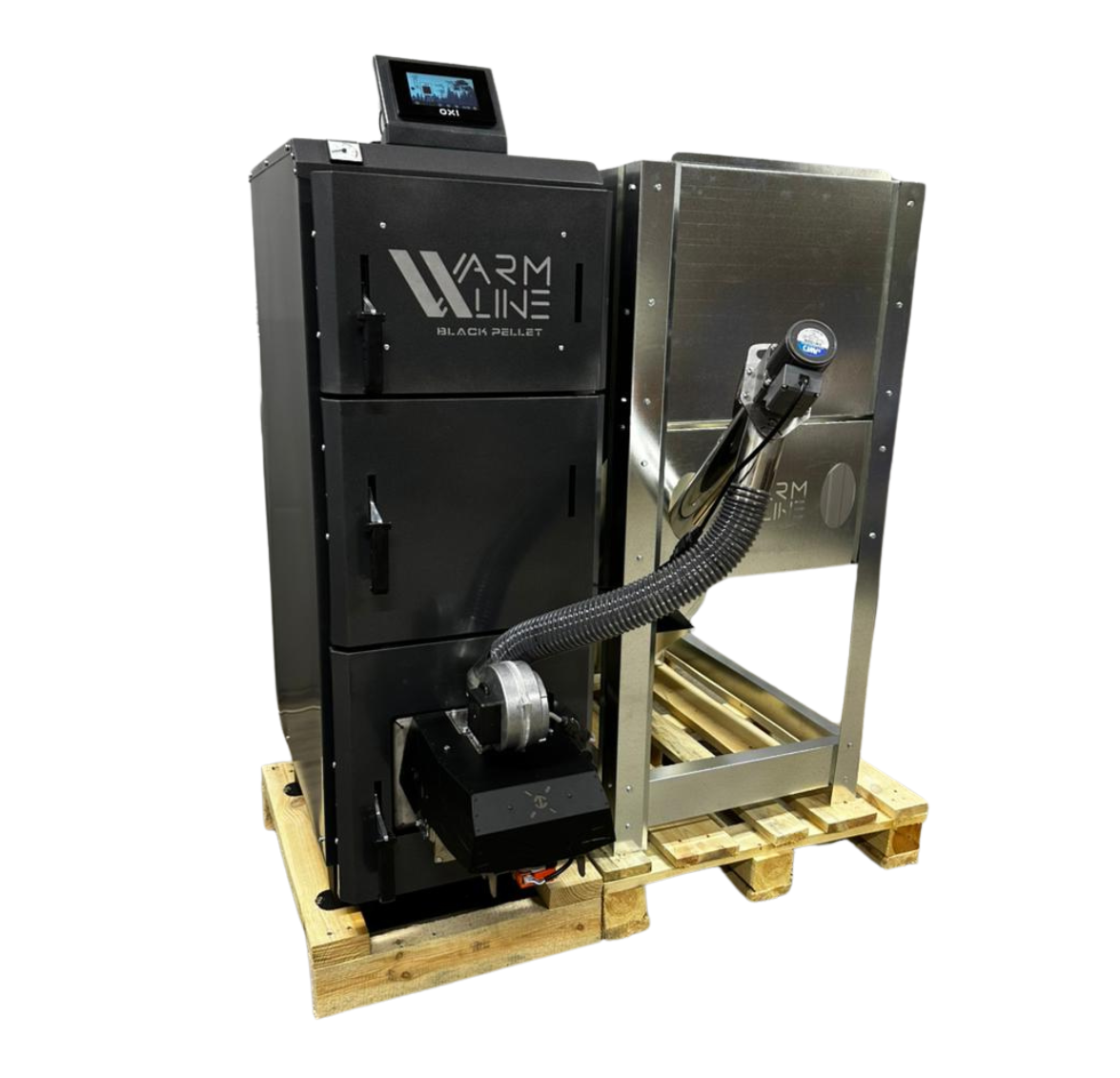 Centrală WARMLINE BLACK PELLET 30 kW