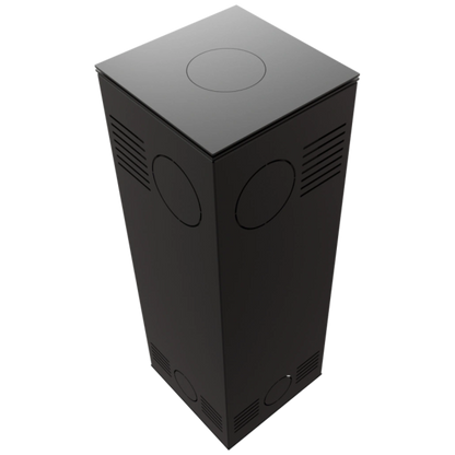 Soba Tora S 8-11kW - Panou negru de sticla