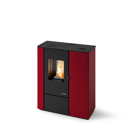 SOBA PELETI VALE SLIM 3-8 kw - ROSU