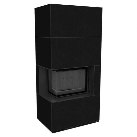 Flotek BOX 8 kW NERO ASSOLUTO Sticlă Stanga - Samota Neagra