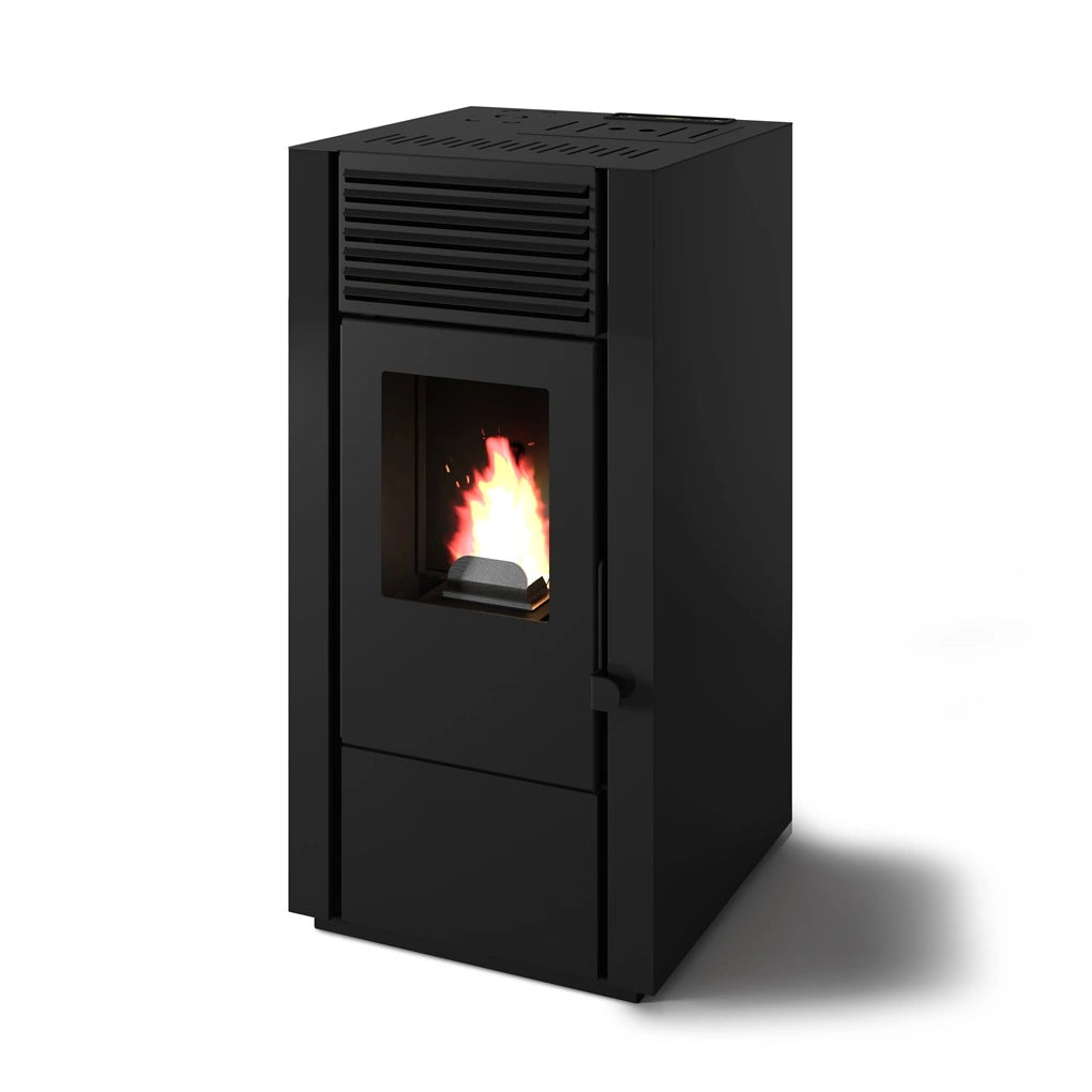 SOBA PELETI 2.5-9.5 KW - MARISA NEGRU - 2 Ventilatoare