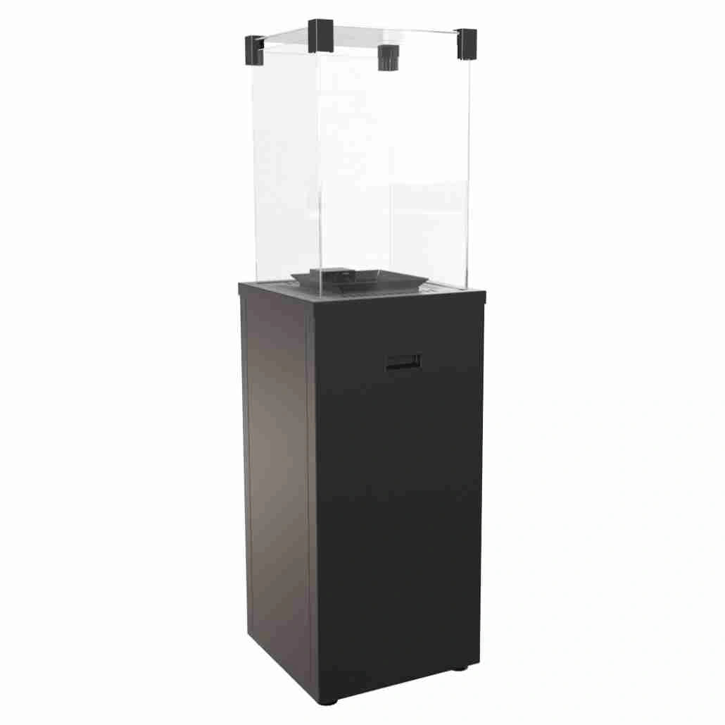 Patio SLIM Negru Manual - Incalzitor pe gaz