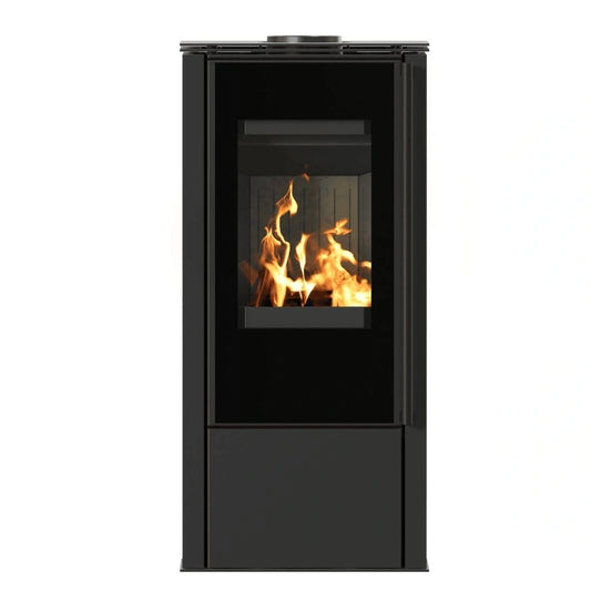 Sobă oțel HATI 5.5 kW - samota neagra