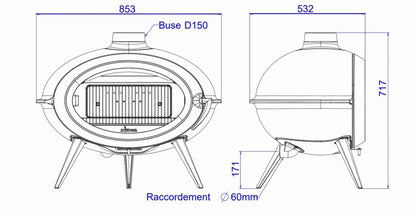Soba fonta Brio 7-10.5kW