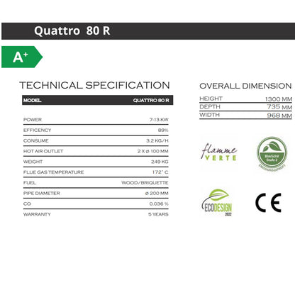 Quattro 80 L/R – German Edition