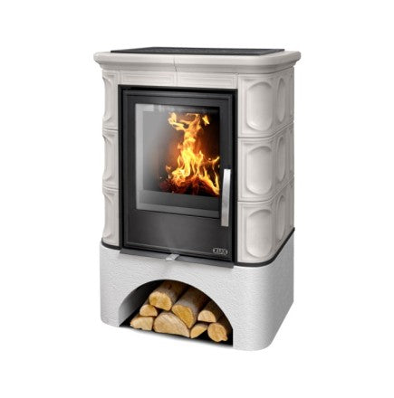 Soba pe lemn cahle teracota ABX - Marina KP I