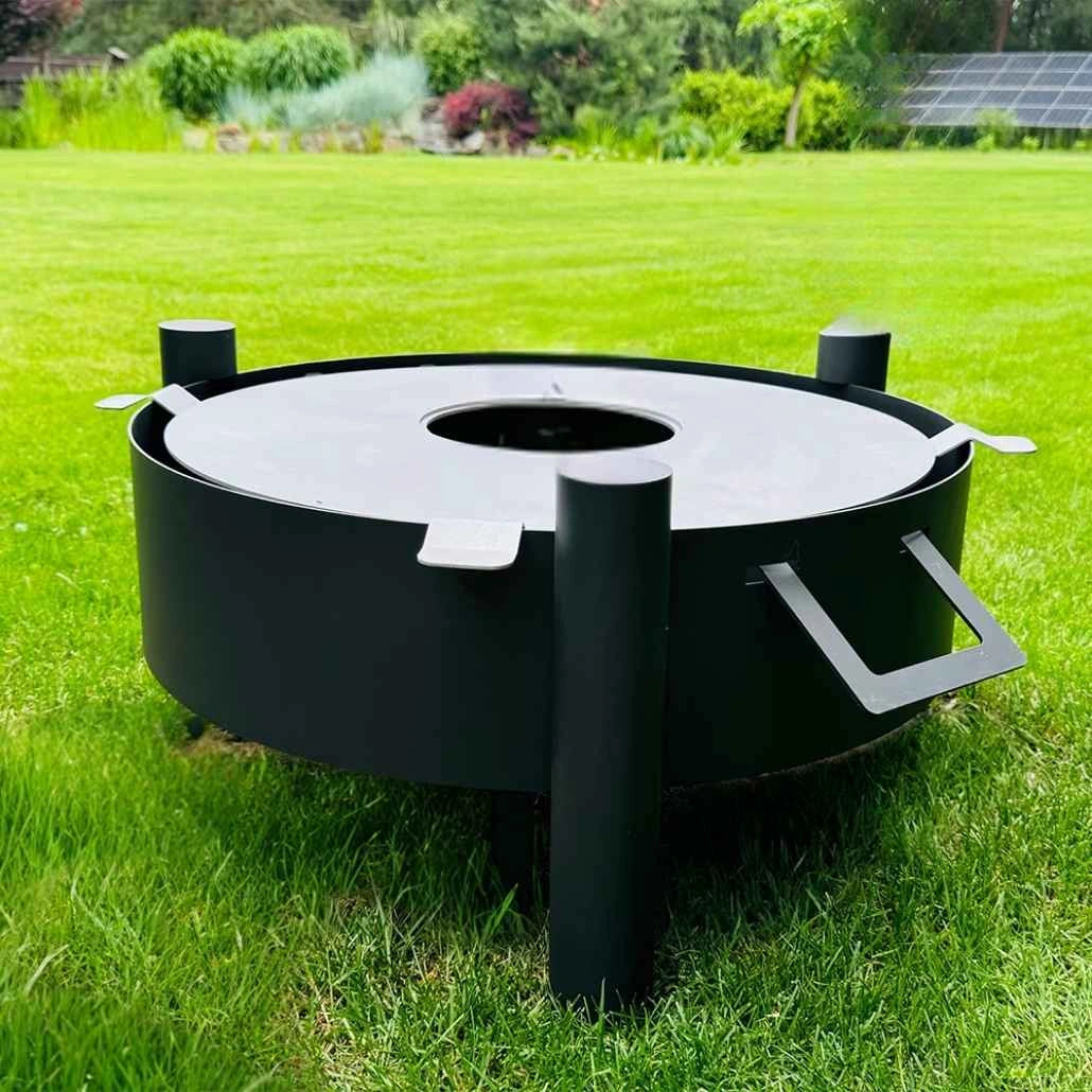 Set vatra de foc cu plita - ROTONDO 60cm